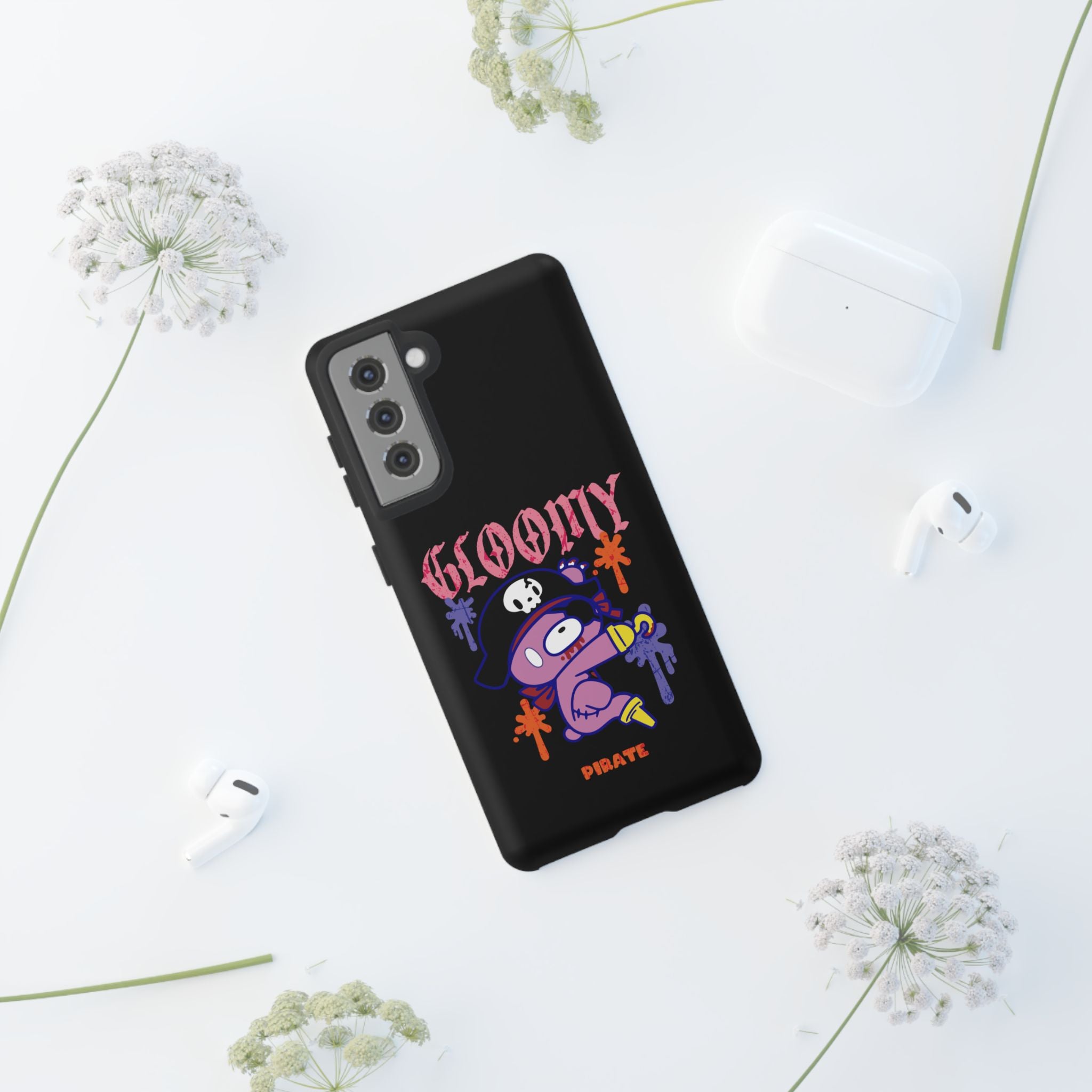 gloomy bear Halloween pirate Phone Case